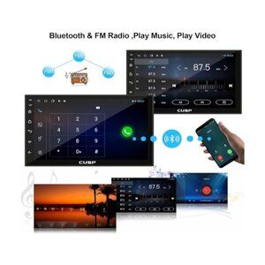 7" Android Car Stereo Radio Touchscreen Navigation GPS In-Dash Kit Bluetooth